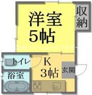 スカイコーポの間取り画像