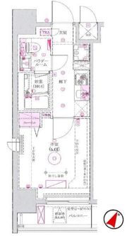 GROWS西横浜の間取り画像