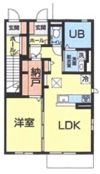 サウスブルー吉富Ⅰの間取り画像