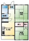 コーポオノの間取り画像