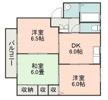 中江ハイツの間取り画像