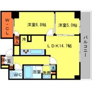 BRAVI南堀江の間取り画像
