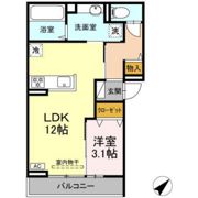 D－room南小路の間取り画像
