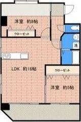 ツインヒルズ Aの間取り画像