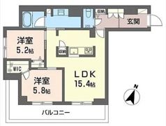 シャーメゾン牟礼の間取り画像