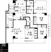 三旺マンション猫洞の間取り画像
