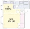 サングレースⅡの間取り画像