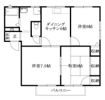 I・Mガーデン石手B棟の間取り画像