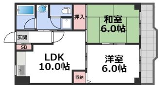 静和ハイツの間取り画像