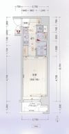 プレサンス東本町VOL2の間取り画像