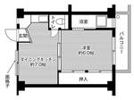 ビレッジハウス萩原3号棟の間取り画像
