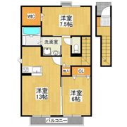 朝日レジデンス学園の森IIの間取り画像