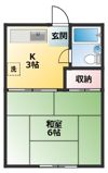 ハイツ西川の間取り画像