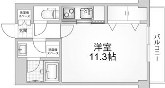 ファミーユ千里の間取り画像