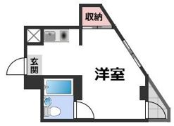 サンプラザ京橋の間取り画像
