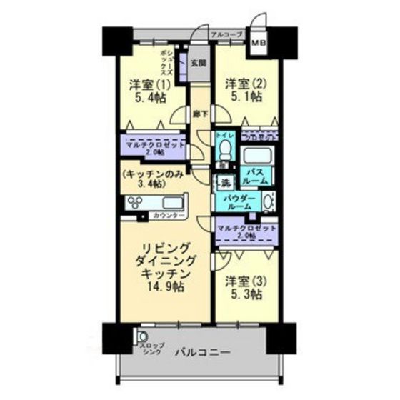 間取図