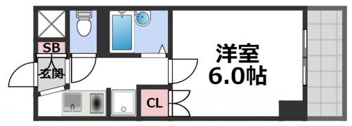 サンダイアル緑橋の間取り画像
