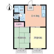 メゾン中村の間取り画像