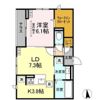 CLASSEUM仙台小田原 Ⅳの間取り画像