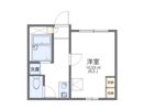 レオパレスイースト浅川の間取り画像