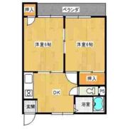宇品栄能マンションの間取り画像