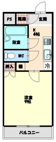 サウスコーポの間取り画像