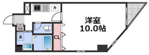 グランフィオーレNAMBAの間取り画像