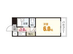 ビバーチェ長束の間取り画像