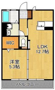 アンベリール苅田A棟の間取り画像
