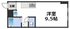 グレーシィコンドウの間取り画像