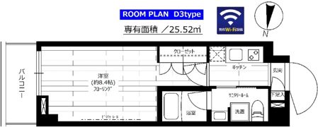 グランドコンシェルジュ赤堤の間取り画像