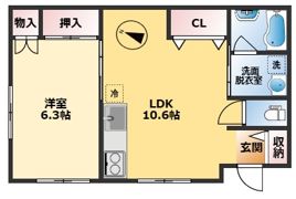 グレブナハウスの間取り画像