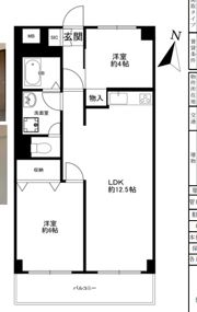 六甲北中ビルの間取り画像