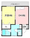 コーポトウズの間取り画像