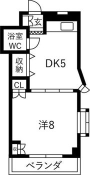 第10プロスパー城山の間取り画像