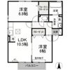 プラザシャルムA棟の間取り画像