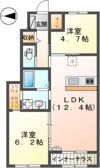 デパール Ⅰの間取り画像