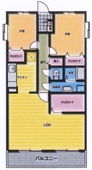 ヴェルドミール田無の間取り画像