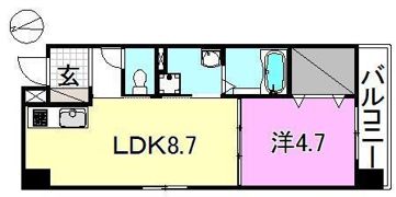 Mayfair 一番町 squareの間取り画像