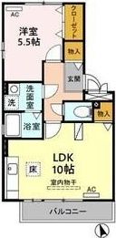 トレビナ城木の間取り画像