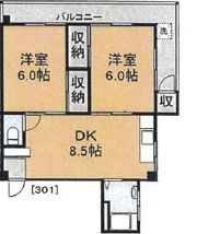 ハイツ仙波苑の間取り画像
