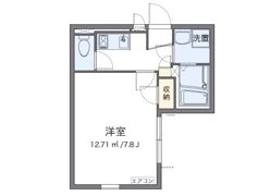 クレイノ壱番館の間取り画像