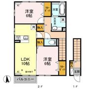 ベルフォンティーヌの間取り画像