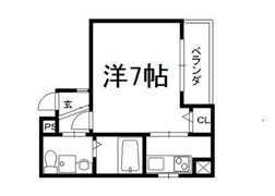 Gramercy千本通の間取り画像
