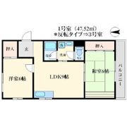 サン春日第1マンションの間取り画像
