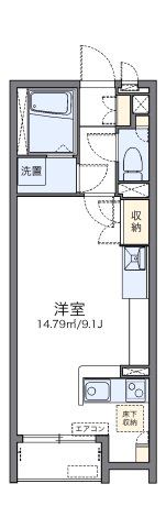 レオネクストカーサカメヤマの間取り画像