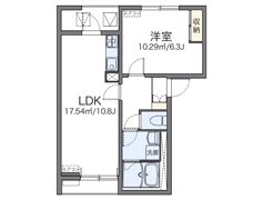 レオネクストオリーブAの間取り画像