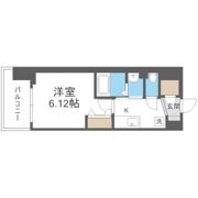 Luxe布施北Ⅲの間取り画像