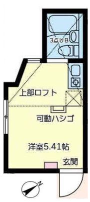 ユナイト和田町スウィーツアンサンブルの間取り画像