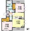 マイプレイス東照宮 Bの間取り画像